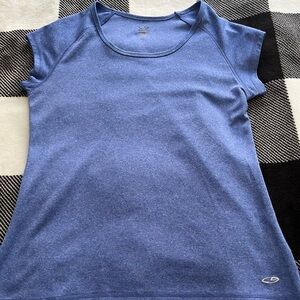 Champion DUODRY Blue Athletic Tee